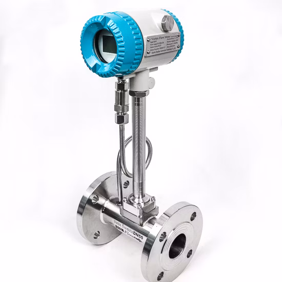 Débitmètre d'air de précession de Vortex de vapeur de débitmètre DN25 de haute précision